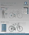 Produktbild: Licorne Bike Premium Touring Trekking Bike in 28 Zoll - Fahrrad für Jungen, Mädchen, Damen und Herren - 21 Gang-Schaltung - Mountainbike - Crossbike