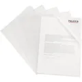Produktbild: Falken Sichthüllen Economy, 11297348F, transparent, A4, genarbt, 0,08 mm, aus PP, 100 Stück