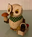 Produktbild: Minieule Pilzsucher von Kuhnert 37338 Erzgebirge Geschenk Präsent Eulensammler