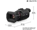 Produktbild: Panasonic  HC-X1500E - Professioneller 4K Camcorder - HC X1500E