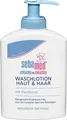 Produktbild: Sebamed Waschlotion Haut und Haar mit Pantenol für Kind und Baby 200ml