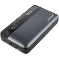 Produktbild: Powerbank HE20000 grau/schwarz, 20.000 mAh, PD 3.1, Quick Charge 3.0