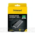 Produktbild: Akku Powerbank, 20.000mAh, HE20000, grau-schwarz