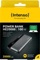 Produktbild: Intenso Powerbank HE20000 PD 3.1 20000 mAh max 100 W 1x USB Typ A + 2x USB-C OUT