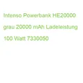 Produktbild: Intenso Powerbank HE20000 grau 20000 mAh Ladeleistung 100 Watt 7330050