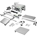 Produktbild: Festool - Tischzugsäge Cs 70 Ebg-set Precisio, Incl. 1x Kreissägeblatt, Schiebetisch, Absaug-set, Zubehör, Karton