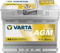 Produktbild: VARTA A8 Silver Dynamic AGM 12V 60Ah 680A Autobatterie inkl. 7,50 € Pfand
