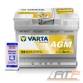 Produktbild: VARTA AUTOBATTERIE DYNAMIC AGM 60Ah STARTERBATTERIE 680A A8 + 10g POL-FETT
