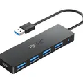 Produktbild: Acer USB 3.0 Hub 4 Ports mit Stromversorgung für PC Laptop Tablet Smartphone