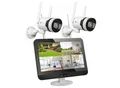 Produktbild: LUVISION Dual WLAN PTZ Überwachungssystem mit Monitor 5MP, Mikrofon, Sirene, Nachtsicht, KI Bewegungsverfolgung 2 Kameras