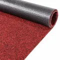 Produktbild: ANRO Fußmatte Schmutzfangmatte Teppich Läufer Sauberlaufmatte rutschfest Indoor Outdoor abwaschbar für Flur Eingang Poet Meterware Rot 280 x 100 cm (Rechteckig)