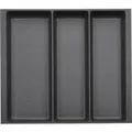 Produktbild: SOTECH ORGA-BOX-2 Multifunktionseinsatz Tiefe 462mm Höhe 50,5mm Für Nobilia Küche Canvas Struktur Anthrazit Breite 509mm