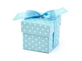 Produktbild: Polka Dot Boxen, blau (1 Packung / 10 Stk.)