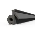 Produktbild: DQ-PP Fensterdichtung – Schwarz – 5 Meter – S-834X VEKA – PVC Fenster – Gummidichtug Dichtband – Kunststofffensterdichtungen – ALU Profildichtung Türdichtung
