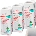 Produktbild: usy Bundle für Jeden Tag laktosefreie haltbare Milch 1,5% 3er Pack (3x1l Packung) + usy Block