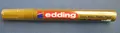 Produktbild: edding 750 Creative Glanzlack-Marker 2-4mm Gold oder Silber Auswahl Neu
