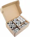 Produktbild: QUADRIOS Kabelverschraubungs-Set 2009CA106, Grau, PG, 60 Stück