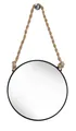 Produktbild: Kleine Wolke Kosmetikspiegel Rope Mirror (schwarz)