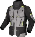 Produktbild: LS2 Motorradjacke Apollo Men wasserdichte Touringjacke 3-Lagen Laminat Schutzklasse AAA, BLACK DARK GREY H-V YELLOW, L