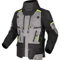 Produktbild: LS2 APOLLO MAN schwarz grau gelb Motorradjacke wasserdicht CE AAA Gr. L