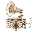 Produktbild: Eco Wood Art - Holz Modellbau Gramophone Grammophon 321 Teile