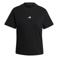 Produktbild: Adidas Women's Essentials SMALL Logo Cotton T-Shirt, Black/White, XS