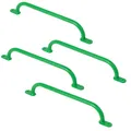 Produktbild: TRIBECCO Klettergriffe für Spielplatz, Klettergerüst, Hochbett & Indoor Kletterwand (550 mm Lindgrün, 4 Stücke)