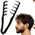 Produktbild: STRUKTURPASTE Lockenkamm Textur Kamm,Haarzange Texturkamm Texture Comb Styling
