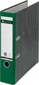 Produktbild: LEITZ Wolkenmarmor-Ordner, 180 Grad, DIN A4, 80 mm, grün farbiger Rücken, Einband aus Pappe, außen mit Wolkenmarmor- (1080-50-55)