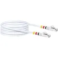 Produktbild: Schwaiger® CAT7 Netzwerkkabel S/FTP inkl. 3 Farbclips - Weiß 20,0 m