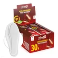 Produktbild: THERMOPAD Sohlenwärmer - DAS ORIGINAL: 5, 10 oder 30 Paar Wärmepads (erhältlich in 5 Größen) - Einlegesohle für 9 Stunden Wärme I Fußwärmer Pads I Extra warme Wärmesohle S für Schuhe & Skischuhe