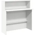 Produktbild: Empfangstheke Weiß 100x50x103,5 Cm Holzwerkstoff - Vidaxl