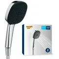 Produktbild: Grohe Vitalio Comfort 110 Handbrausenset 26973001 2 Strahlarten (RAIN, JET) chrom