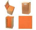 Produktbild: Alvotex Airlaid Cocktailservietten 20x20cm 100/1 - ORANGE (023)