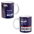 Produktbild: mug - xMorgen auch nicht | Deutsch (2024) | Stoneware, 320ml | UnitedLabels AG