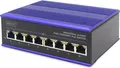 Produktbild: Digitus 8 Port Fast Ethernet Netzwerk PoE Switch,Industrial