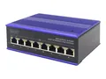 Produktbild: DIGITUS Industrial 8-Port Fast Ethernet PoE Switch, Unmanaged