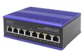 Produktbild: DIGITUS PoE Netzwerk-Switch - 8-Port Fast Ethernet - DIN-Rail Montage - Klemmlei
