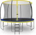 Produktbild: Zero Gravity Trampolin Outdoor Ø 183/244/305/366/427 cm, TÜV GS, Smartes Klappnetz für schnellen Auf- und Abbau, Outdoor Trampolin Komplett-Set inkl. Leiter, Aufbauvideo, Ultima 4