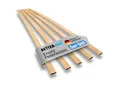 Produktbild: Betten-ABC Ersatz Federholzleisten aus Schichtholz im 5er Set passend für viele gängige Lattenroste (Länge: Für 90 cm (880 mm); Breite/Farbe: 24 mm/Natur)