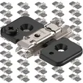 Produktbild: Blum Clip Montageplatte 50 Stück, Kreuzmontageplatte, Stahl Onyx-schwarz