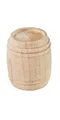 Produktbild: Miniatur Fass aus Holz 30x25mm natur Vollholz Dekoration Modelbau Landschaft