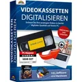 Produktbild: Videokassetten Digitalisieren 2024 - Analog Audio und Video Konverter z.B. für VHS Kassetten inkl. Software zur Aufnahme