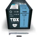Produktbild: Tox TIMBR 5,0 x 60 SK (200 Stk.) (200 Schrauben pro Stück) (112040415060)