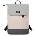 Produktbild: Ela Mo Rucksack Damen - Daypack schön u. durchdacht - Laptop Rucksäcke für Frauen - Anti Diebstahl Tasche für Schule, Uni, Business (Rose on Rocks)