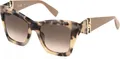 Produktbild: Furla SFU884 0XA5 AVANA MARRONE-BIANCO OPALINO LUCIDA 52/19/140 Damen Sonnenbrillen