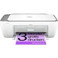 Produktbild: DeskJet 2820e All-in-One Multifunktionsdrucker, Weiß Multifunktionsdrucker - Grau