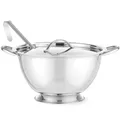 Produktbild: Suppenterrine mit Deckel und Schöpfkelle, Edelstahl, 2,7 l - Hendi 434208