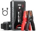 Produktbild: 🚗 NEXPOW Starthilfe Powerbank 1500A – 12V Auto Jump Starter mit LED & USB⚡🏍️