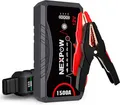 Produktbild: NEXPOW Starthilfe Powerbank 1500A Spitzstrom Tragbare Auto Starthilfe 12V für